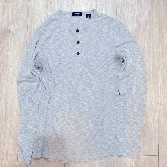 Theory Other - Theory small long sleeve shirt light grey